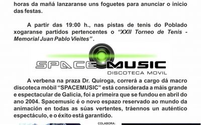 Sábado 22 de Xullo 2017