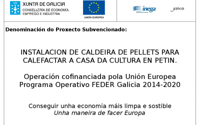 INSTALACION DE CALDEIRA DE PELLETS