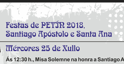 Mércores, 25 de Xullo