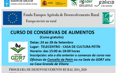 CURSO DE CONSERVAS DE ALIMENTOS