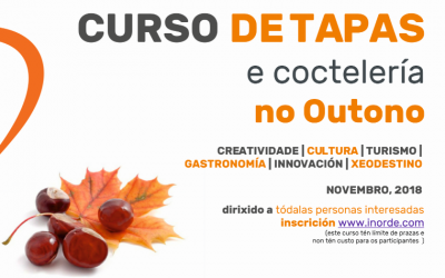 CURSO DE TAPAS E COCTELERÍA NO OUTONO