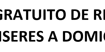 SERVIZO GRATUITO DE RECOLLIDA DE ENSERES A DOMICILIO