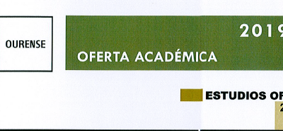 OFERTA ACADÉMICA UNED 2019/2020